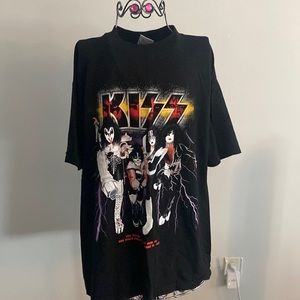 Kiss shirt monday nitro world championship wrestling